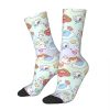Autumn Winter Casual Men s Women s Cloud World Bee And Puppycat Socks Sweat Absorbing Basketball - Bee and PuppyCat Merch