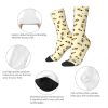 Autumn Winter Crazy Design Men s Women s Honey Bees Socks Breathable Football Socks 1 - Bee and PuppyCat Merch