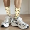 Autumn Winter Crazy Design Men s Women s Honey Bees Socks Breathable Football Socks 3 - Bee and PuppyCat Merch