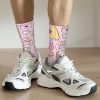 Autumn Winter Harajuku Men s Women s Bee And Puppycat Items Socks Breathable Crew Socks 3 - Bee and PuppyCat Merch