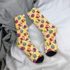 Cool LGBT Bees Basketball Socks Gay Pride Bisexual Lesbian Queer Asexual Polyester Middle Tube Socks for 2 - Bee and PuppyCat Merch