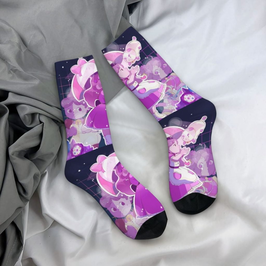 Fashion Men s Socks Hip Hop Bee And Puppycat Sock Polyester Sport Women Sock Spring Summer 2 - Bee and PuppyCat Merch