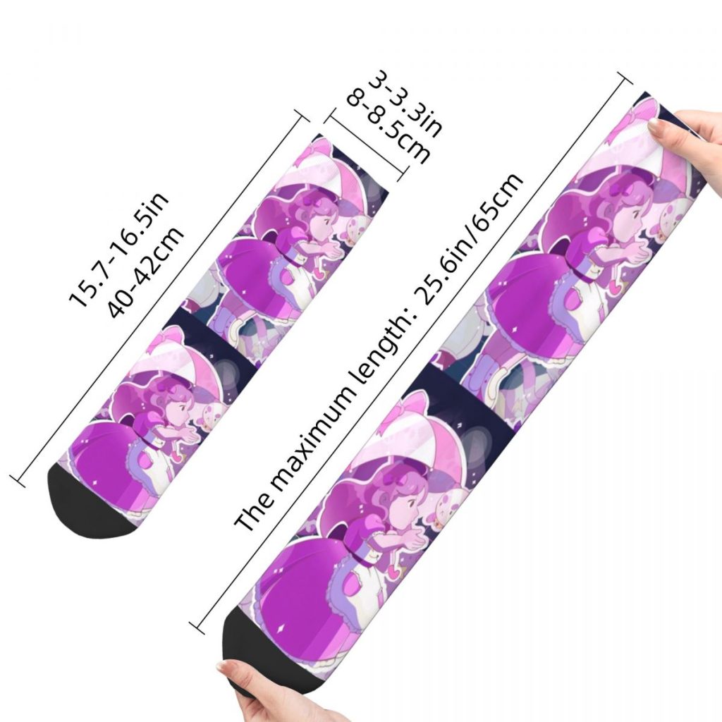 Fashion Men s Socks Hip Hop Bee And Puppycat Sock Polyester Sport Women Sock Spring Summer 5 - Bee and PuppyCat Merch