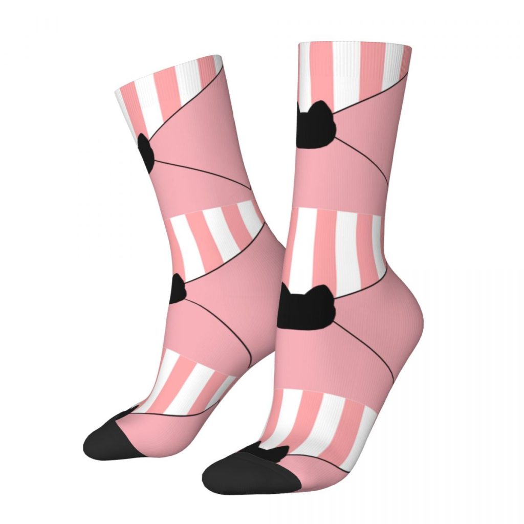 Happy Funny Male Men Socks Casual Bee And Puppycat Temp Work Assignment Sock Skateboard Women Sock - Bee and PuppyCat Merch