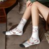Sitting Pretty Bee And Puppycat Socks Men s Women s Fashion Socks Hip Hop Spring Summer 4 - Bee and PuppyCat Merch