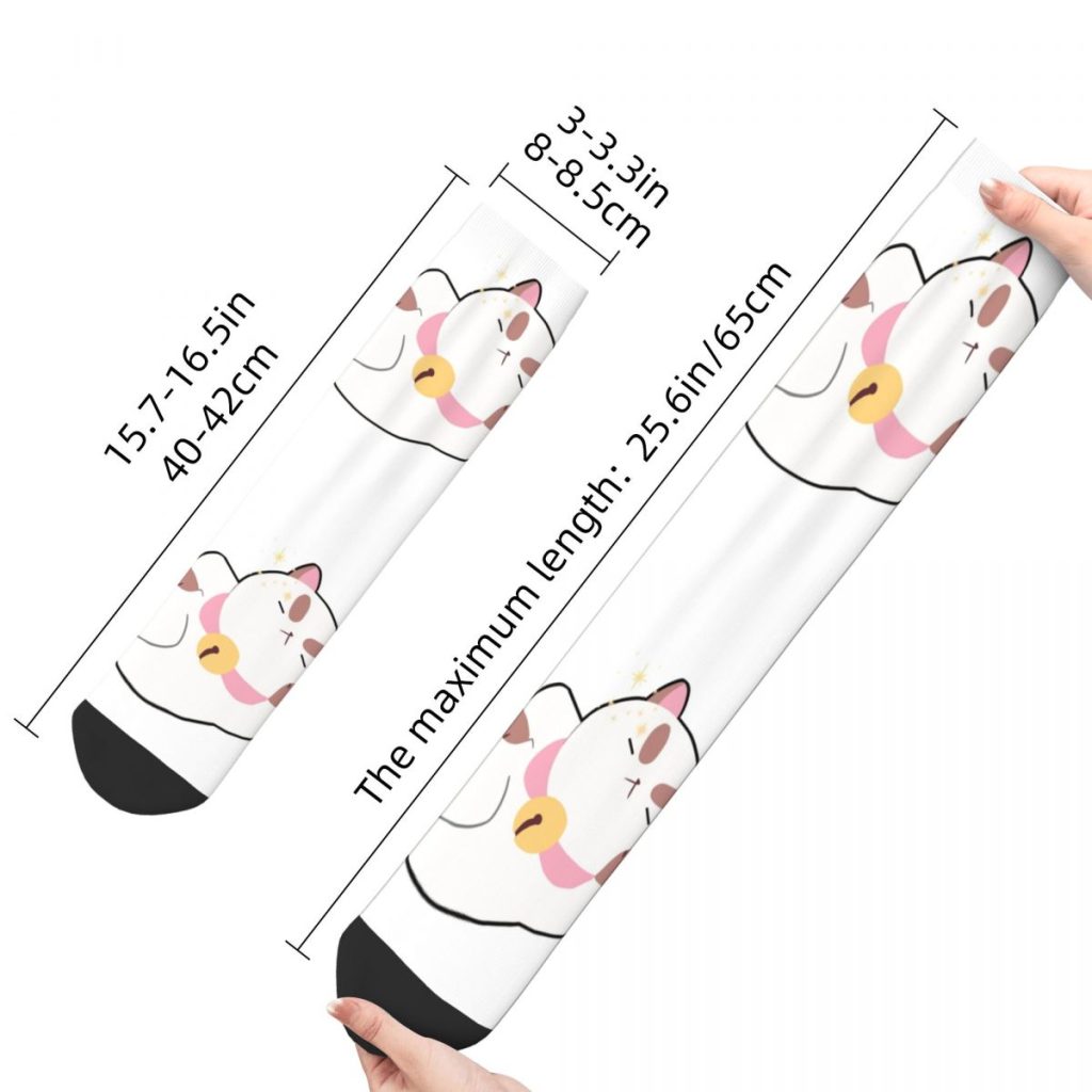 Sitting Pretty Bee And Puppycat Socks Men s Women s Fashion Socks Hip Hop Spring Summer 5 - Bee and PuppyCat Merch