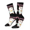 Winter Warm Casual Women Men Bee And Puppycat Best Friend Socks Breathable Middle Tube Socks - Bee and PuppyCat Merch