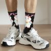 Winter Warm Casual Women Men Bee And Puppycat Best Friend Socks Breathable Middle Tube Socks 3 - Bee and PuppyCat Merch