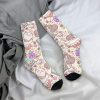 Winter Warm Cool Women Men Bee And Puppycat Doodles Socks Non slip Middle Tube Socks 2 - Bee and PuppyCat Merch