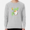 ssrcolightweight sweatshirtmensheather greyfrontsquare productx1000 bgf8f8f8 33 - Bee and PuppyCat Merch