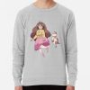 ssrcolightweight sweatshirtmensheather greyfrontsquare productx1000 bgf8f8f8 49 - Bee and PuppyCat Merch