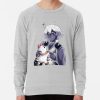 ssrcolightweight sweatshirtmensheather greyfrontsquare productx1000 bgf8f8f8 53 - Bee and PuppyCat Merch