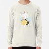 ssrcolightweight sweatshirtmensoatmeal heatherfrontsquare productx1000 bgf8f8f8 48 - Bee and PuppyCat Merch