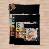 Collage Bee Puppy Cat Essential Throw Blanket Official Cow Anime Merch