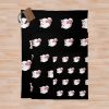 Bee And Puppycat Throw Blanket Official Cow Anime Merch