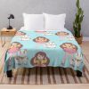   Bee And Puppycat Throw Blanket Official Cow Anime Merch