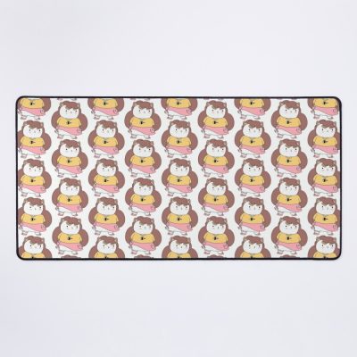 Bee And Puppy Cat / Puppy Cat Dressed As Bee Mouse Pad Official Cow Anime Merch