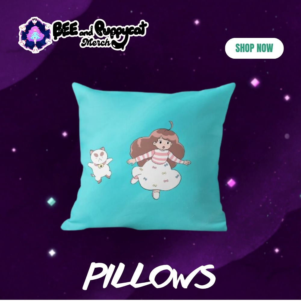 Bee and PuppyCat Pillows - Bee and PuppyCat Merch