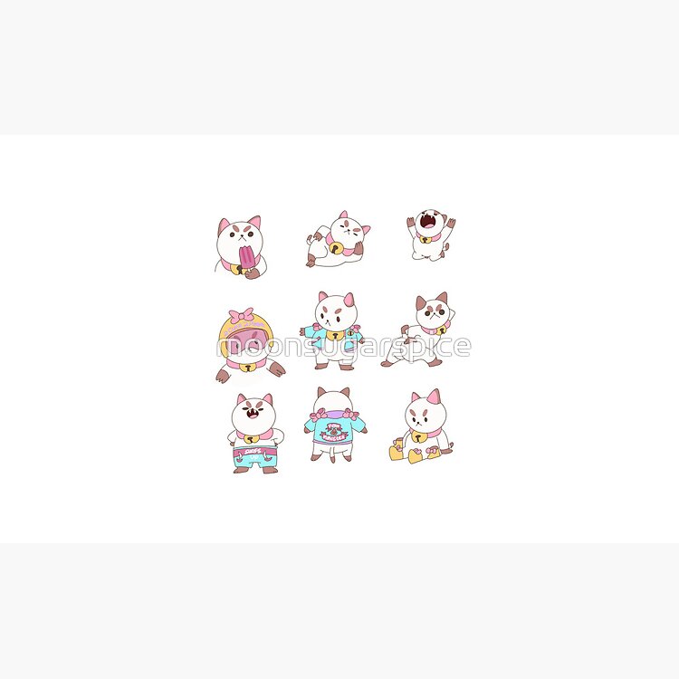 flat750x075f pad750x750f8f8f8.u4 13 - Bee and PuppyCat Merch